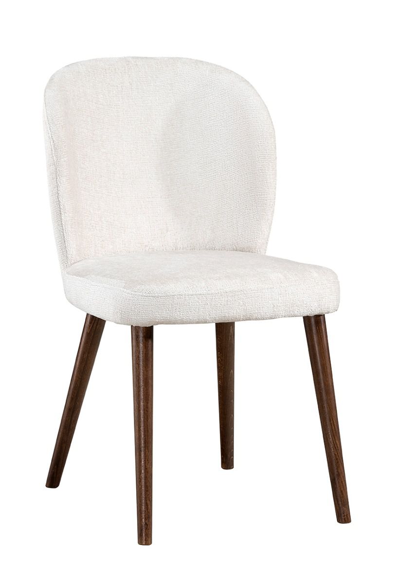 Inginele 10 stoel van massief beuken, met comfortabele bekleding, kleur 02 Perfect Harmony, 83 x 48 x 58 cm, bijpassende uitschuifbare eettafel Inginele 07