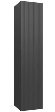 Badkamer - Hoge kast Bilaspur 08, kleur: grafiet - Afmetingen: 160 x 35 x 35 cm (H x B x D)