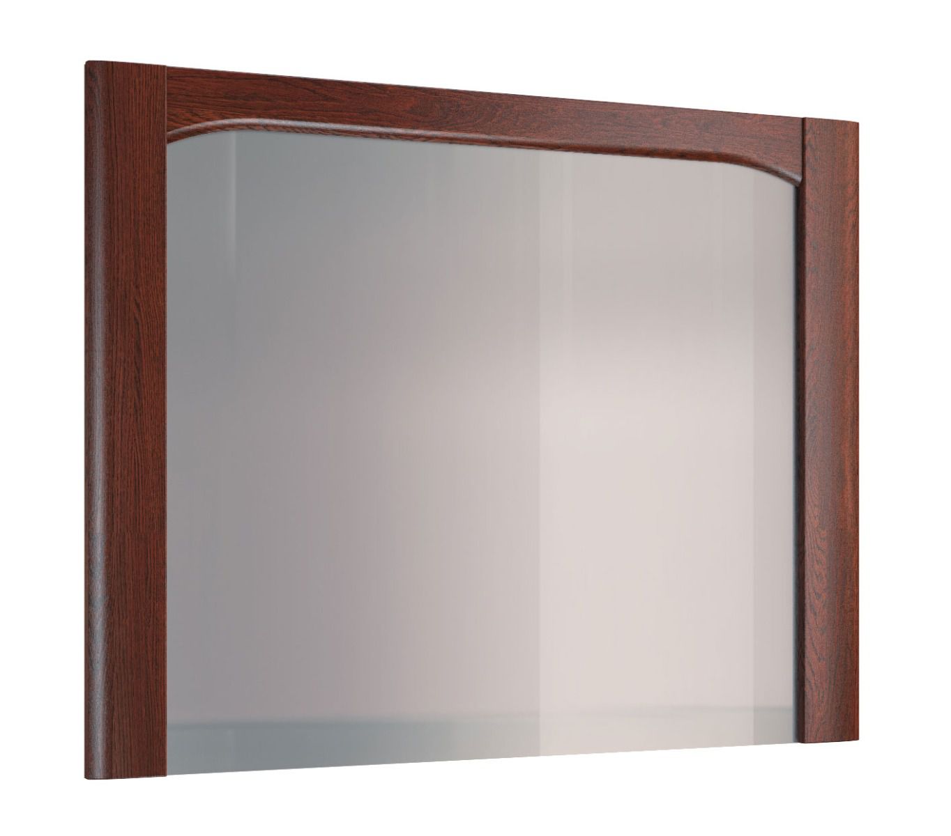 Grote spiegel met houten lijst Krasno 19, massief eiken, afmetingen: 90 x 115 x 4 cm, hoogwaardige afwerking, tijdloze stijl