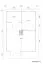 tuinhuis / chalet Scharnock 06 incl. vloer - 70 mm blokhut profielplanken, grondoppervlakte: 24,1 m², zadeldak