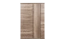 Schuifdeurkast / kledingkast "Nestorio" - Afmetingen: 180 x 120 x 55 cm (H x B x D)