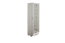 Draaideurkast / kledingkast Camprodon 01, kleur: eiken wit - 209 x 50 x 37 cm (H x B x D)